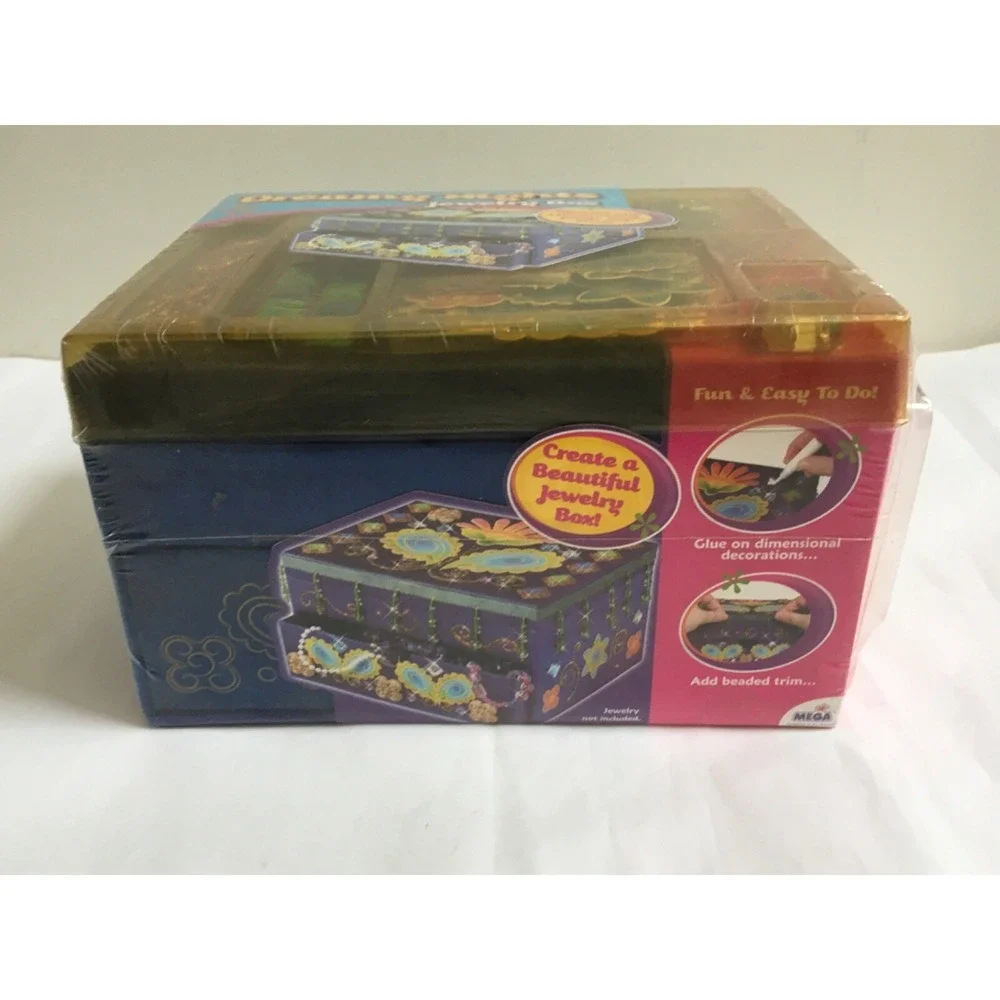 GO GIRLZ BEAD IT SEQUIN IT BOX, DREAMY NIGHTS JEWELRY BOX MEGA 2006